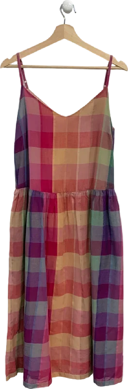 Hush Multi-coloured Check Dress UK 8