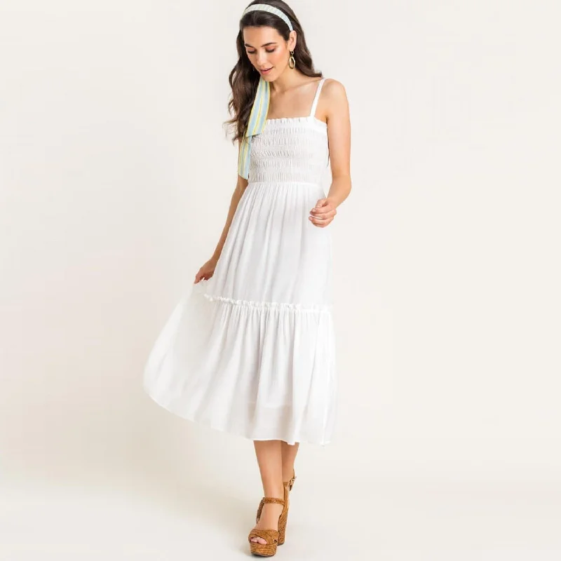 Cami Tiered Midi Dress