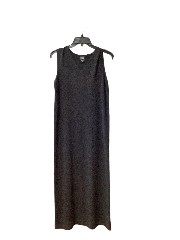 Dress Casual Midi By Eileen Fisher In Black, Size: S