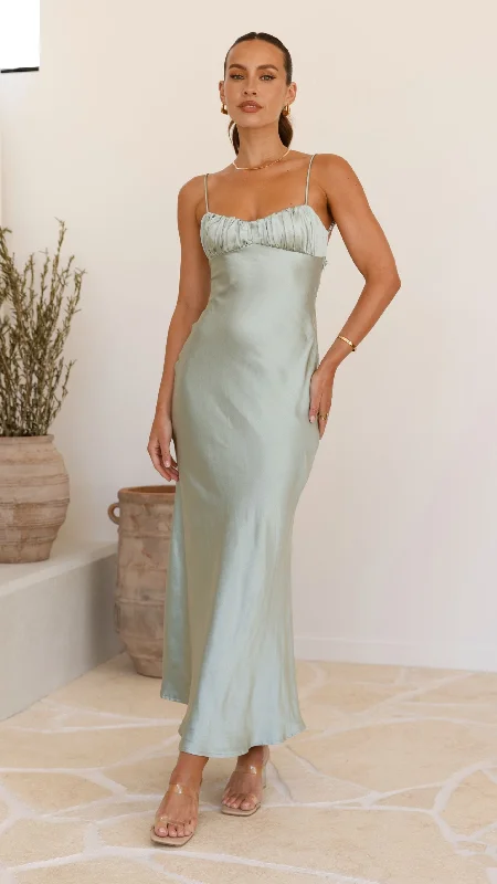 Rue Maxi Dress - Sage