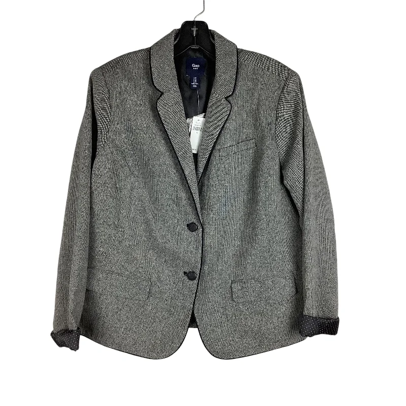 Blazer By Gap In Grey, Size: 16