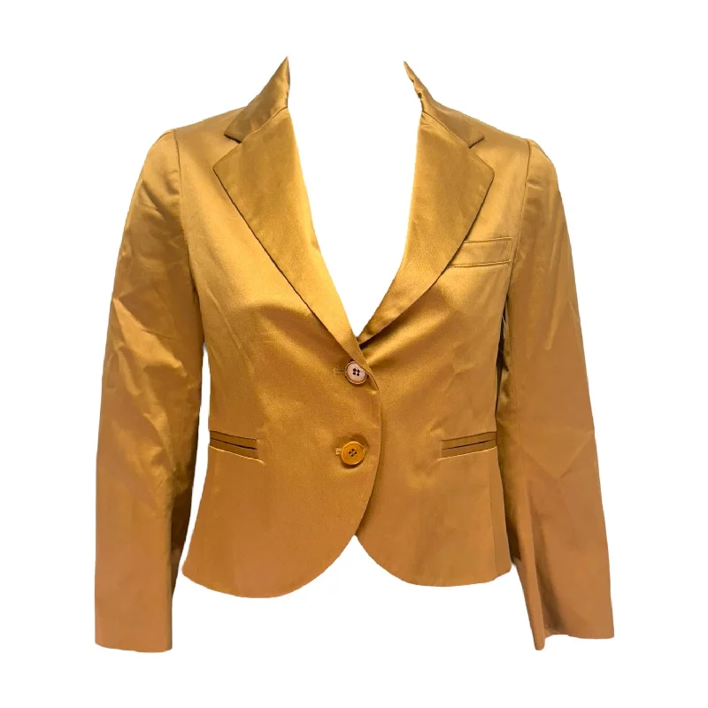 Blazer By Theory In Gold, Size: 0