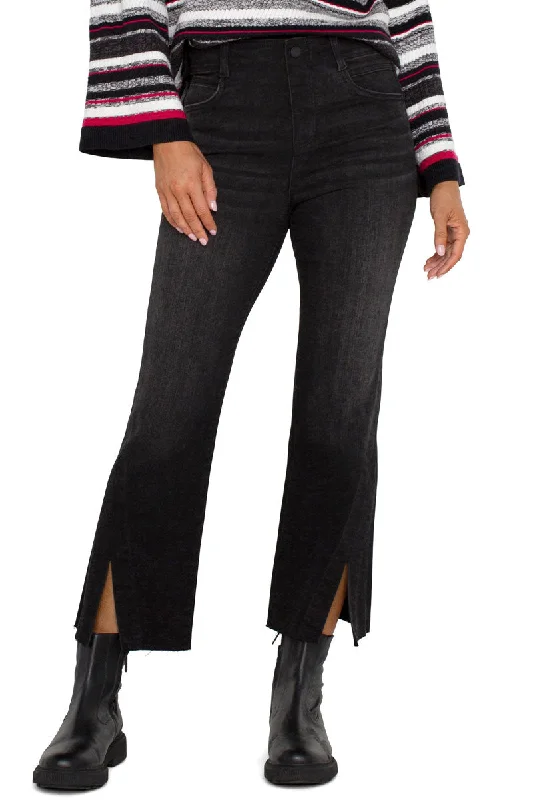 Liverpool Gia Flare Twisted Seam Jean in Lost Creek Wash