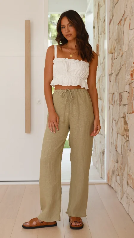 Maliena Pants - Sage